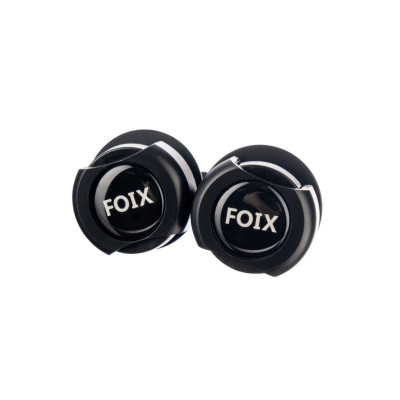 FSL-01BK Крепление ремня с блокировкой для гитары (стреплоки), чёрный, Foix