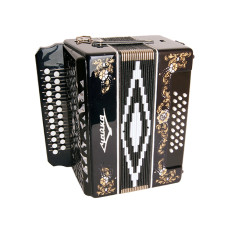 S6XL-A-BLACK Гармонь "Чайка 204" 25х25-II, черная, Шуйская гармонь S6XL-A-BLACK Гармонь "Чайка 204" 25х25-II, черная, Шуйская гармонь