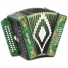 SZ51XL-F-GR Гармонь «Шуйская» 25х25-III, зелёная, Шуйская гармонь SZ51XL-F-GR Гармонь «Шуйская» 25х25-III, зелёная, Шуйская гармонь