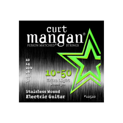 Curt Mangan Stainless Wound Extra Light Set 10-50 струны для акустической гитары