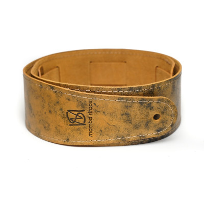 MB6061-121-1 Ремень для гитары, кожаный, солнечный лофт, Mamba straps