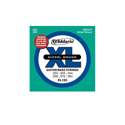 D'ADDARIO XL155 Набор 6 струн для электрогитары/баса 024-084