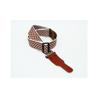 FL90111CS Cotton Strong Ремень для гитары, хлопок, орнамент, Fidel