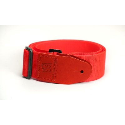 MB5031-090 Ремень для гитары, нейлоновый, красный, Mamba straps