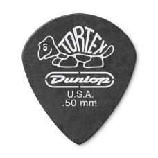 482R.50 Tortex Pitch Black Jazz III Медиаторы 72шт, толщина 0.50мм, Dunlop