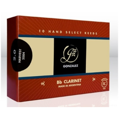 Gonzalez Reeds Regular Bb-Clarinet 3 1/2 трости для кларнета Bb 10шт.