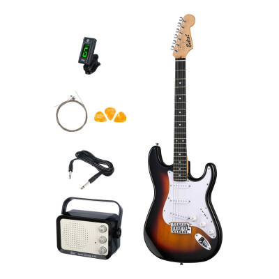 BST-KIT-SB Электрогитара с комбоусилителем и аксессуарами, Belcat