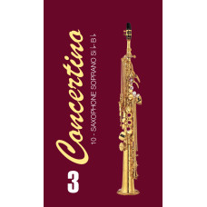FR22SO05 Concertino Трости для саксофона сопрано No 3 (10шт), FedotovReeds