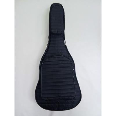 MZ-ChGC-4-1 Чехол полужесткий для классической гитары, чёрный, ПВХ, MEZZO