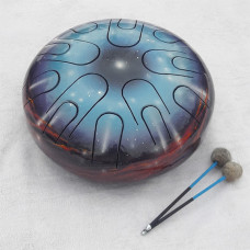 PNG-30GSG Глюкофон «Галактика» 30см, с палочками и чехлом, Pangooda Drums