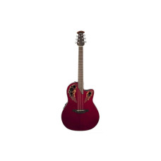 Ovation CE44-RR Celebrity Elite Mid Cutaway Ruby Red электроакустическая гитара