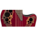 Ovation CE44-RR Celebrity Elite Mid Cutaway Ruby Red электроакустическая гитара
