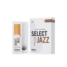 ORRS10ASX2H Organic Select Jazz Unfiled Трости для саксофона альт, размер 2H, 10шт, D'Addario