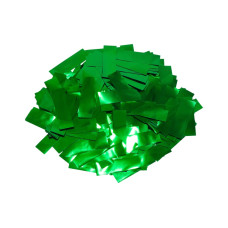 FMCDG Конфетти металлизированное 17х55мм, тёмно-зелёный, упаковка 1 кг, LFocus