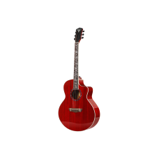 BULLFIGHTER D-4013NG RD акустическая гитара, цвет красный, чехол в комплекте