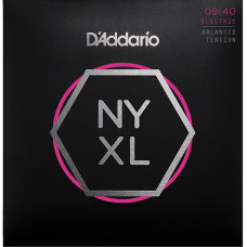 NYXL0940BT NYXL Комплект струн для электрогитары, Super Light, 09-40, D'Addario