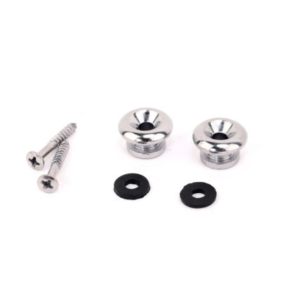 MX0851CR-2 Крепление ремня, хром, 2шт, Musiclily