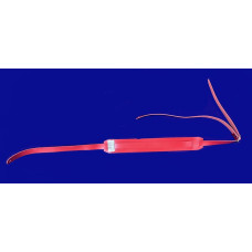 LSGL1-R Ремень для акустической гитары, кожаный, красный, Lutner