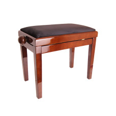 HY-PJ018B-DW Банкетка, темный орех/черный, Rin HY-PJ018B-DW Банкетка, темный орех/черный, Rin