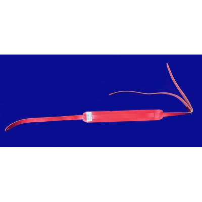 LSGL1-R Ремень для акустической гитары, кожаный, красный, Lutner