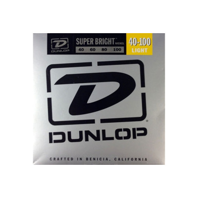Dunlop DBSBN Super Bright Nickel Wound Bass Light 40-100