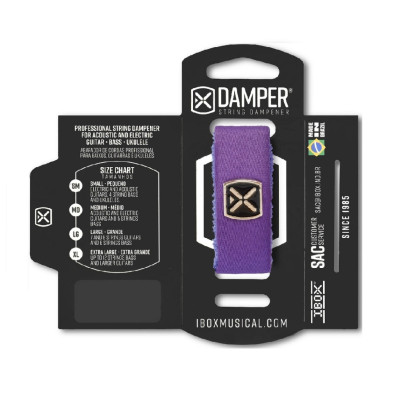 DTMD22 Демпфер гитарный, средний, фиолетовый, IBOX