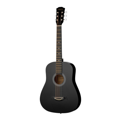 FT-R38B-BK Акустическая гитара, черная, Fante