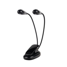 HY-HA027A Светильник светодиодный на прищепке для пюпитра или клавишных, черный, Rin