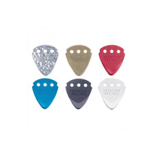 Dunlop 4670 Teckpick Anodized Aluminum Plectra набор медиаторов 72шт