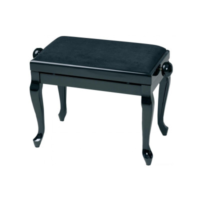 GEWA Piano Bench Deluxe Classic Black High Gloss банкетка фортепианная