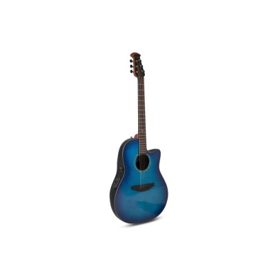Электроакустическая гитара Ovation CS24P-BLFL-G Celebrity Standard Plus Mid Cutaway Blue Flamed Maple