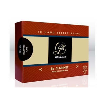Gonzalez Reeds Regular Bb-Clarinet 4 трости для кларнета Bb 10шт.