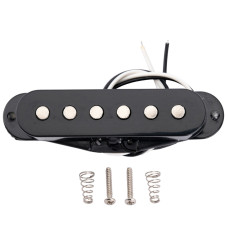 MX2295BK Звукосниматель сингл Strat, нек(neck), черный, Musiclily