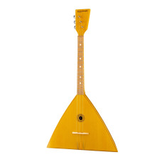 3S-HL Фестиваль Балалайка компактная трёхструнная, улучшенная отделка, жаркий лимон, БалалайкерЪ