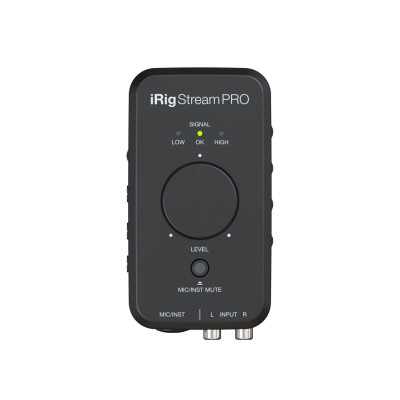 IRIG-STREAMPRO iRig Stream Pro Интерфейс для стрима iOS/Android/Mac/Win, 24-бит/96 кГц,IK Multimedia