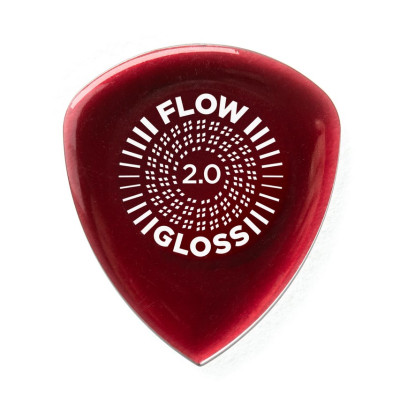 550R2.0 Flow Gloss Медиаторы 12шт, толщина 2мм, Dunlop
