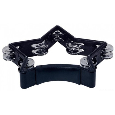 GEWA Jingle Wreath Star Black тамбурин звезда черный