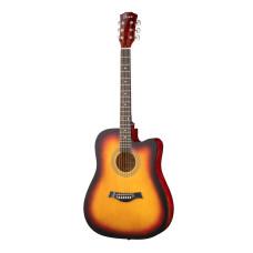 FFG-4101C-SB Акустическая гитара, с вырезом, санберст, Foix