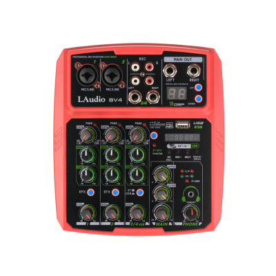 BV4 Микшерный пульт, 4 канала, LAudio