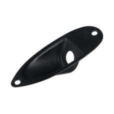 HJ101-BK Накладка выходного разъема гитары, черная, Paxphil