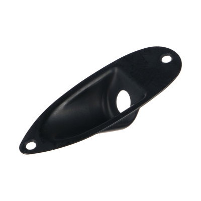 HJ101-BK Накладка выходного разъема гитары, черная, Paxphil