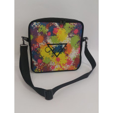 F-Kq-B Чехол для мини-кахона, акварельный принт, ОКая