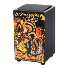 CJP-4-B01 Кахон береза, пружины, черный, "блюз", Мозеръ