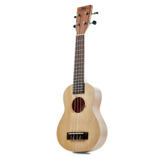 SN1 Укулеле сопрано, дека массив ясеня/липы, Hampi