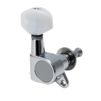 J-P7-CR-6-in-line Колки для гитары 6л, хром, Metallor