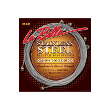 La Bella M42 Stainless Steel Custom Light 40-100 струны для бас-гитары