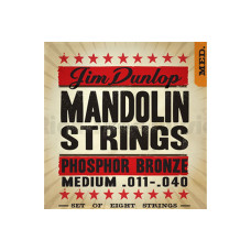 Комплект струн для мандолины Dunlop DMP1140, фосф.бронза, Medium, 11-40