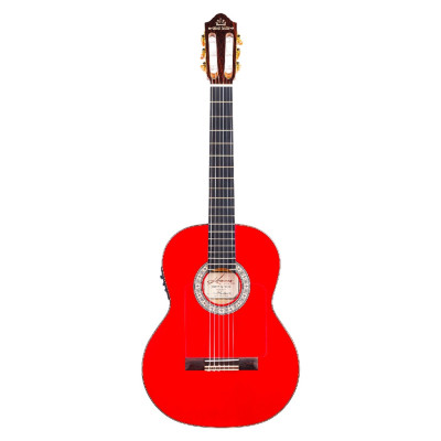 Gipsy-King-GK-w/case Signature Series Классическая гитара со звукоснимателем, Kremona