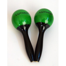 M11A Деревянные маракасы на ручке диаметр 5.5cм, длина 15см. Fleet