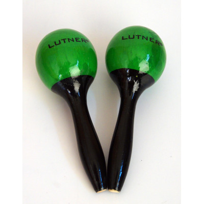 M11A Деревянные маракасы на ручке диаметр 5.5cм, длина 15см. Fleet